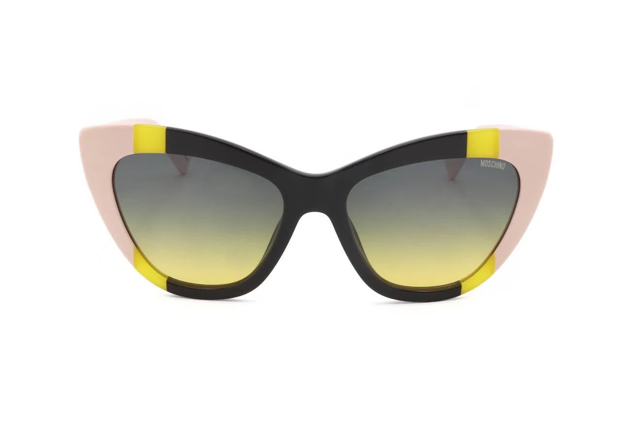 Moschino MOS122_S Sunglasses - BLACK YELLOW - view 2